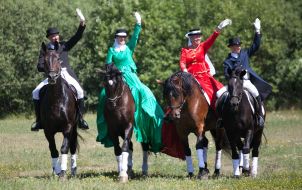 Красочное шоу лошадей и природы «Kumeļu rotaļas» в «Klajumi» и мини - зоо «JuRita»